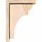 Ekena Millwork Yorktown Smooth Corbel w/Backplate, Douglas Fir, 5 1/2"W x 10"D x 14"H COR06X10X14YOR01SDF - alternate 3